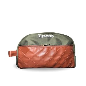 Olive Green & Tan Multipurpose Faux Olive Green & Tan