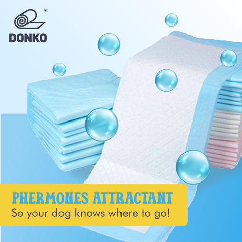 DONKO Puppy Training Pads for Dogs |6 Layer Dog Pee Pads|Super Absorbent & Leakproof Dog Potty Training Pads for Puppies, Cats, Rabbits,Pet Pee Pads(90cm X 60cm)(Pack of 10)