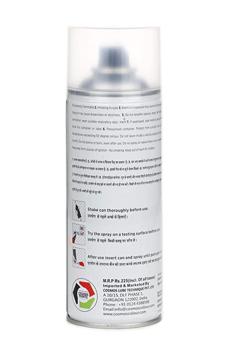 Cosmos Clear Lacquer Spray Paint-400ML