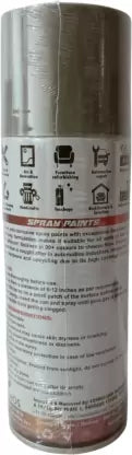 Cosmos Paints CS-DarkGreyPrimer-089-400ML Paint and Primer in One  (400 ml)