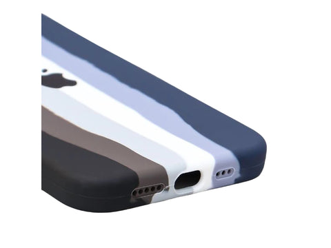 Klikmore Ultra Premium look iPhone 11 Pro Max anti dust back cover comes with combination of Black and Blue |Ultra Protection Case with edge cutting design (Black and Navy)