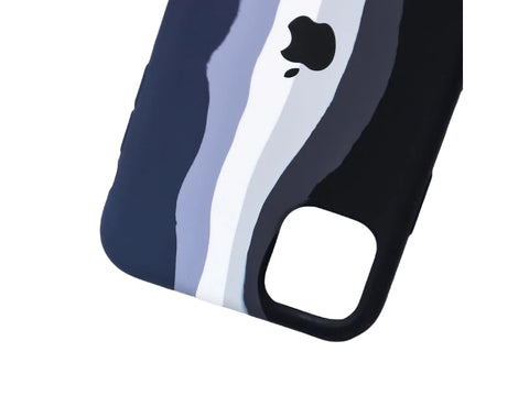 Klikmore Ultra Premium look iPhone 11 Pro anti dust back cover comes with combination of Black and Blue |Ultra Protection Case with edge cutting design (Black and Navy)