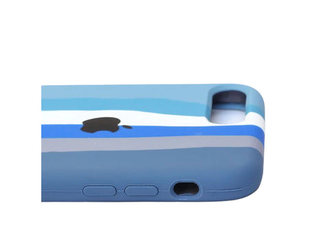 Klikmore Soft and stylish Slim Back Cover Case for iPhone 7 & iPhone 8 (Blue tone)