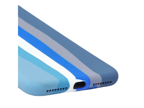 Klikmore Soft and stylish Slim Back Cover Case for iPhone 7 & iPhone 8 (Blue tone)