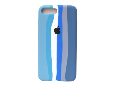 Klikmore Soft and stylish Slim Back Cover Case for iPhone 7 & iPhone 8 (Blue tone)