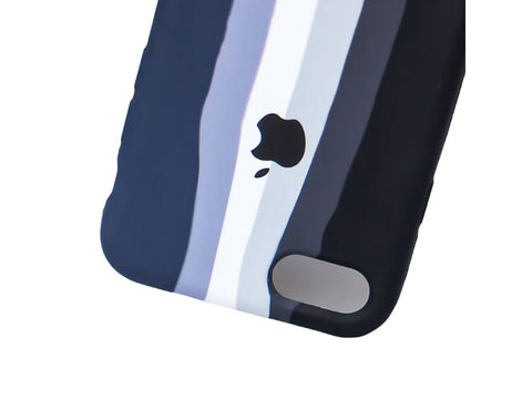Klikmore Back cover for iPhone 8 Back cover|Provide Premium protection and stylish design (black and Navy)