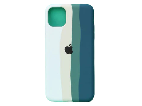Klikmore Back Case Cover for iPhone Multiple Model | Compatible for iPhone X and iPhone XS Back Case Cover | Back Cover for iPhone XR with Camera Protection (White and Navy)