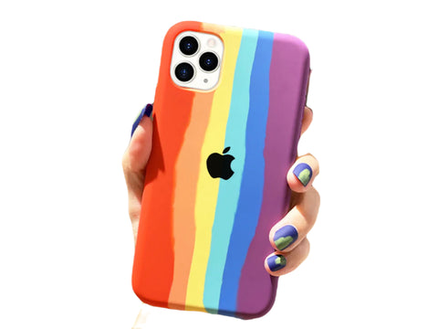 Klikmore Back Case Cover for iPhone XR | Compatible for iPhone XR Back Case Cover | Back Cover for iPhone XR with Camera Protection (Red Multi)