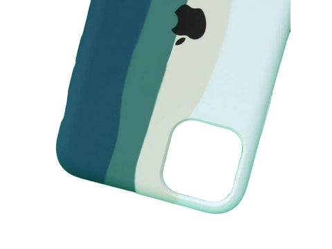 Klikmore Back Case Cover for iPhone XR | Compatible for iPhone XR Back Case Cover | Back Cover for iPhone XR with Camera Protection (White and Navy)