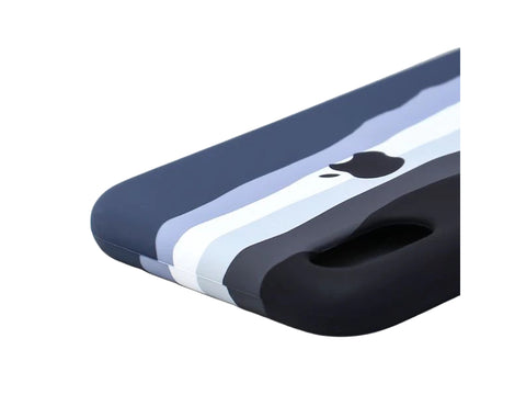 Klikmore Back Case Cover for iPhone XS Max comes in Elegant look | Compatible for iPhone XS Max Back Case Cover with Stylish Premium Design (Black and Blue)