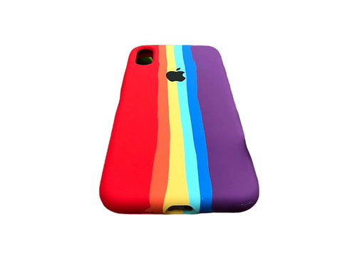 Klikmore Back Case Cover for iPhone XS Max comes in Elegant look | Compatible for iPhone XS Max Back Case Cover with Stylish Premium Design (Red and purple)
