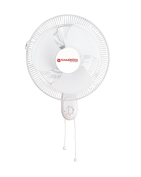 Summerking Innox 400mm High Speed | 90 Degree Oscillation Wall Fan with Copper Winding (White)