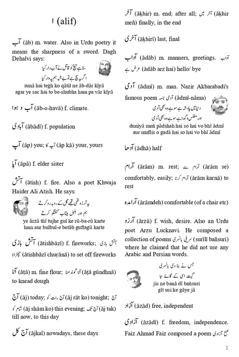 Urdu Dictionary for Beginners