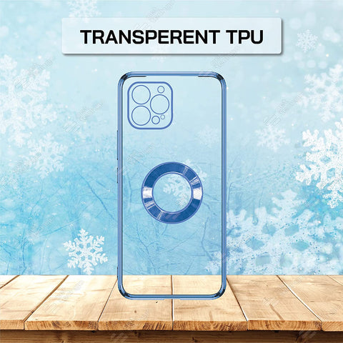 Klikmore Back Cover For Apple Iphone 11 Pro (Blue, Flexible)