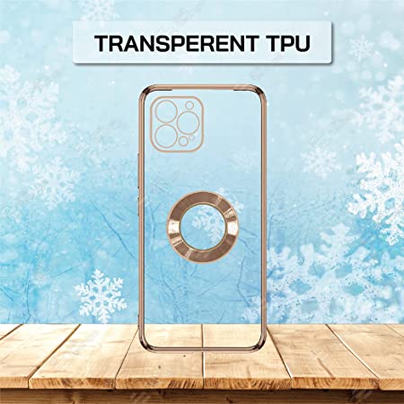 Klikmore Back Cover For Apple Iphone 11 Pro (Gold, Flexible)