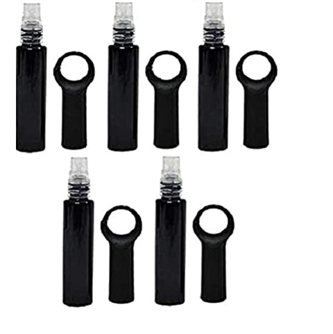 Funku Mini Empty Sanitizer Spray Bottle with Hanging Hook for Multipurpose during Travel-Pack of 5