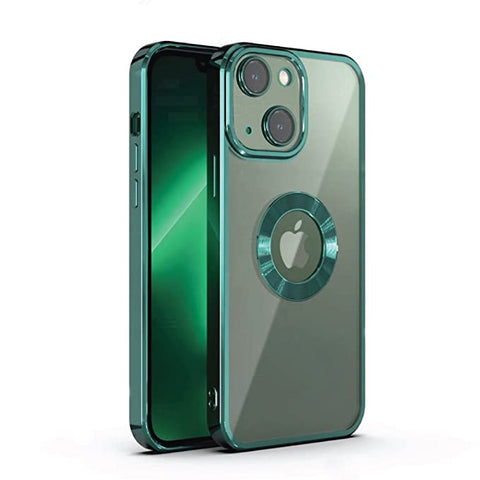 Klikmore Back Cover for Apple iPhone 14 Max (Green, Flexible)
