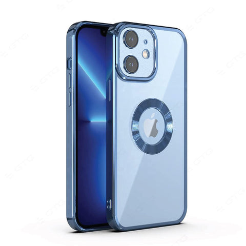Klikmore Back Cover For Apple Iphone 11 (Blue, Flexible)