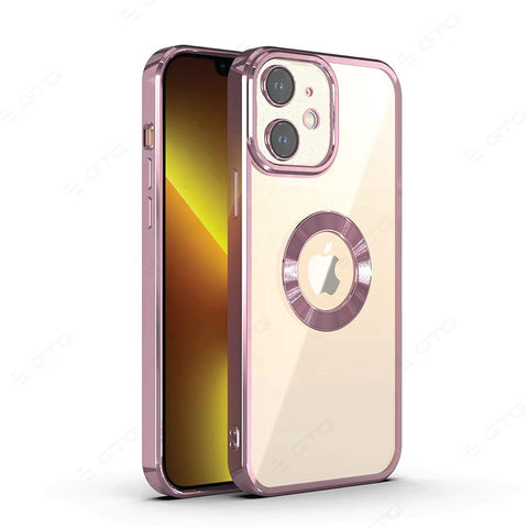 Klikmore Back Cover For Apple Iphone 11 (Rose Gold, Flexible)