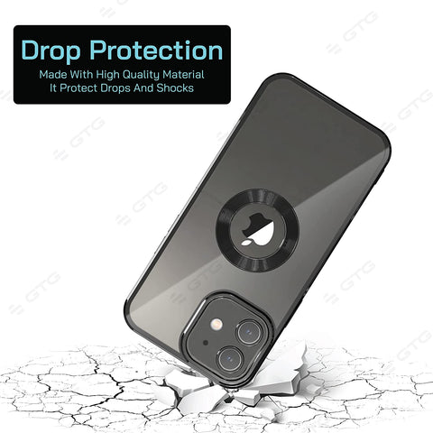 Klikmore Back Cover for Apple Iphone 11 (Black, Flexible)