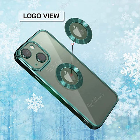 Klikmore Back Cover for Apple iPhone 14 Max (Green, Flexible)