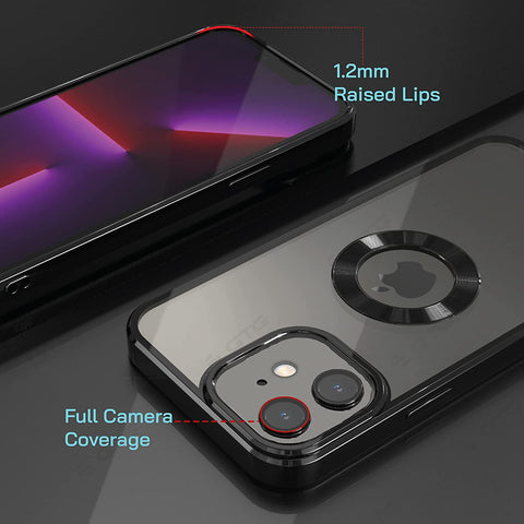Klikmore Back Cover for Apple Iphone 11 (Black, Flexible)