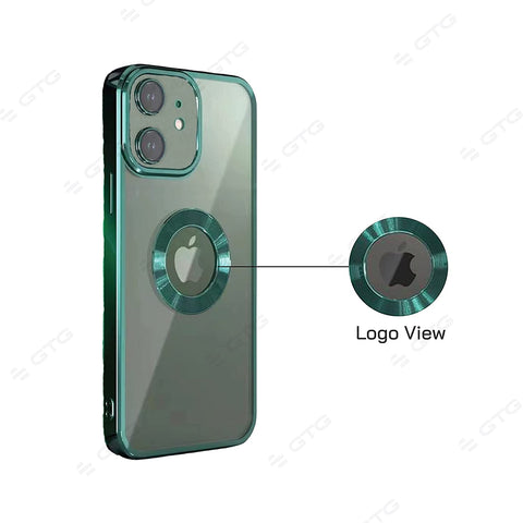 Klikmore Back Cover For Apple Iphone 11 (Green, Flexible)