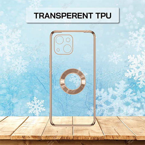 Klikmore Back Cover for Apple iPhone 14 Gold
