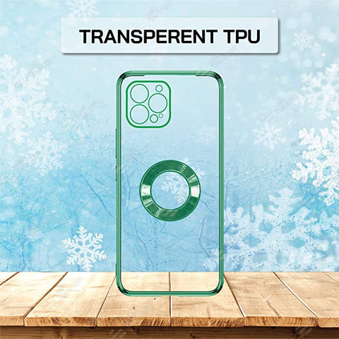 Klikmore Back Cover for Apple iPhone 14 Pro Max (Green, Flexible)