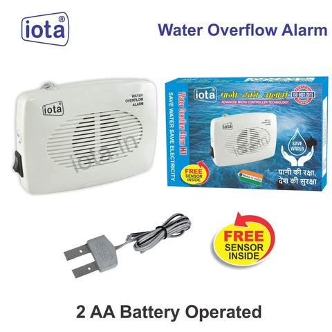 iota h1 Water Overflow Alarm with Human Voice. Made in India